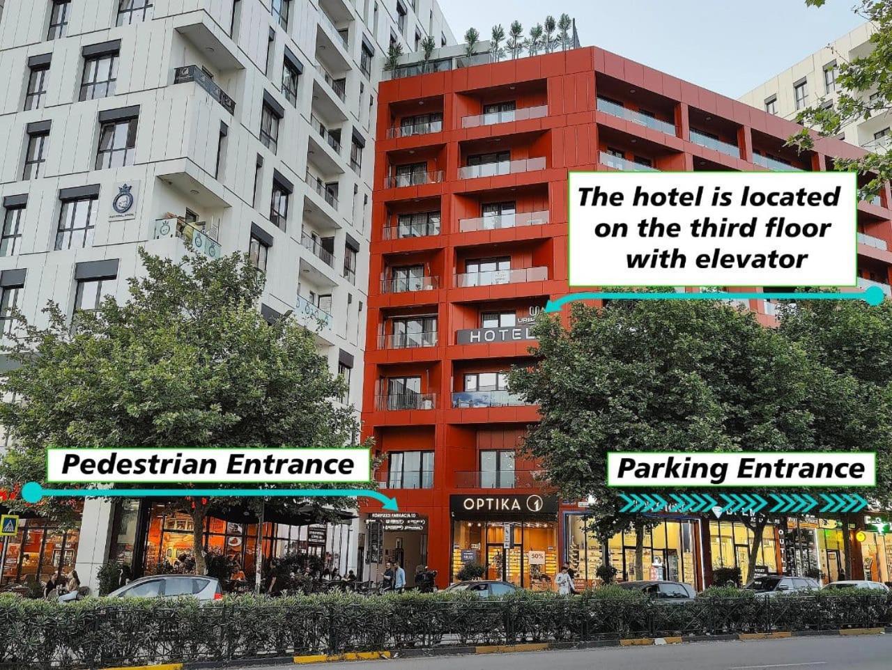 Urbanin Apartment & Hotel Tirana Zewnętrze zdjęcie